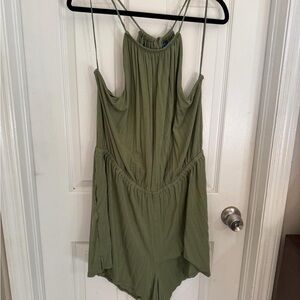 Old Navy Olive Green Jumpsuit